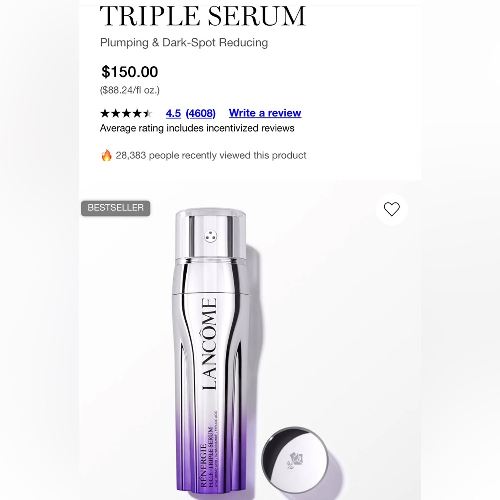 Anti Aging, Regenerating  serum
